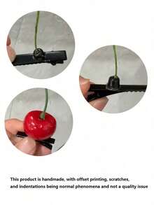 20个/10个随机混搭仿真植物蝴蝶发夹套装，可爱草菇花朵发夹，适合女性和女孩 - 非常适合上学、家庭聚会、圣诞节和复活节礼物，爪夹、发夹、发卡、发卡、发饰 - 彩色 - 查看 9