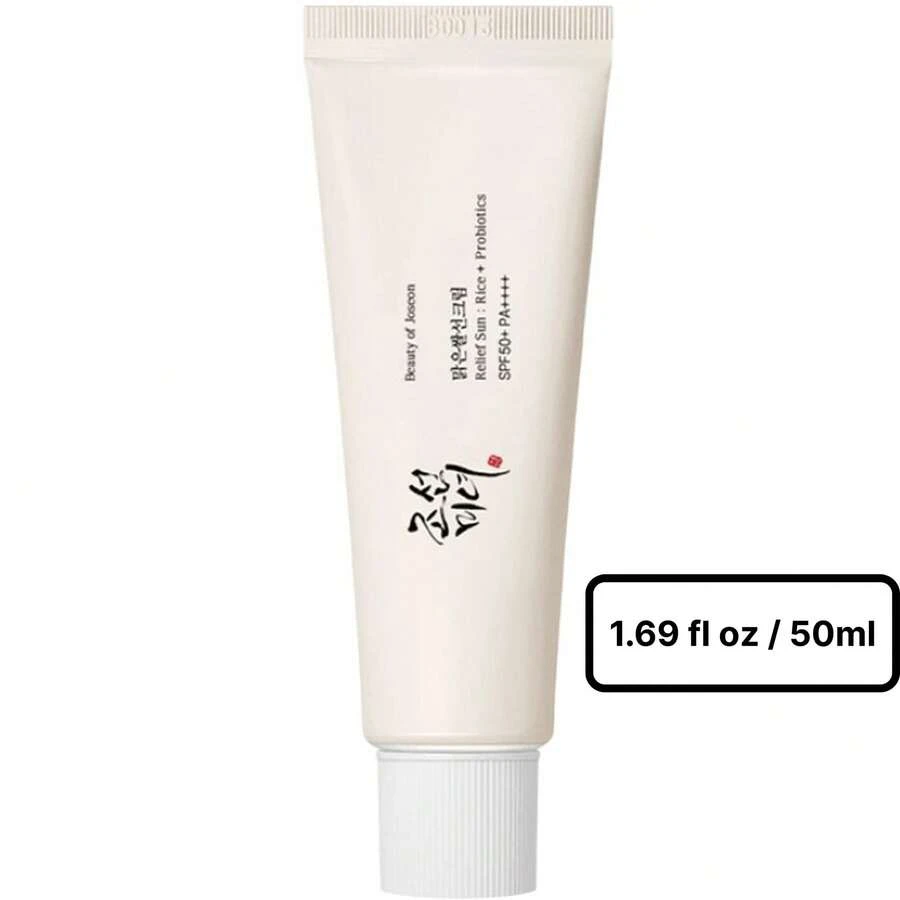 Beauty Of Joseon SPF50+ PA++++ Relief Sun Rice Sunscreen, Lightweight Hydrating Sun Cream With Soothing Probiotics Formula For Sensitive Skin, All Skin Types 1.69 Fl Oz - trắng - Xem 1