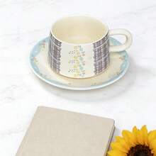 Ceramic Cup Coffee Cup Water Cup Mug Tea Cup Cup Personal Dedicated Japanese Style Ceramic Floral Pattern Couple - Cup - View 2