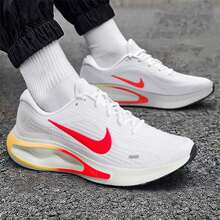Zapatillas de running ligeras y acolchadas Nike JOURNEY RUN para hombre - Blanco/Rojo - Ver 2