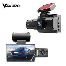 Vavupo 双通道行车记录仪：这款多功能车载DVR配备可旋转车载镜头、1080P高清、循环录像、夜视功能、3英寸IPS屏幕以及全方位保护您的行车安全。内置150mAh电池。 - A - 查看 9