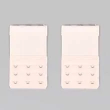 3pcs 3-Row 3-Hook Bra Extender Clasps, Lingerie Accessories - Multicolor - View 23