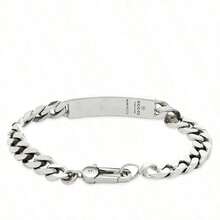Gucci Minimalist Elegant Bracelet, Suitable For Daily Wear, Unisex, YBA455321001 - Silver - View 2