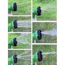 25/50/75/100FT - Extendable Magic Hose With 7 Water Spray Functions, Water Gun, And High-Pressure Car Wash - Ideal For Garden, Lawn, And Outdoor Cleaning Needs, Black, Modern Minimalist Design, Perfect For Dog Bathing And Outdoor Cleaning, Essential Dog Bathing Tool | Functional Pet Product | Adjustable Nozzle - Multicolor - View 8