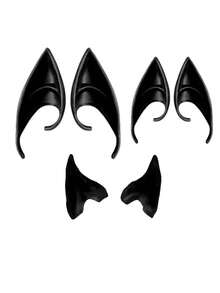Silicone Fairy Ears, Cosplay Angel Ear Prosthetics, Perfect For Masquerade Balls And Parties - Multicolor - View 6