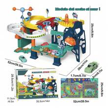 TendenciaPista De Carros De Espacio Juguetes Para NiñosCalidad premium - Multicolor - Ver 5
