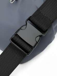 's Fanny Pack Shoulder Bag Unisex Waterproof Waist Bag Streetwear Ondway - 黑色 - 查看 6