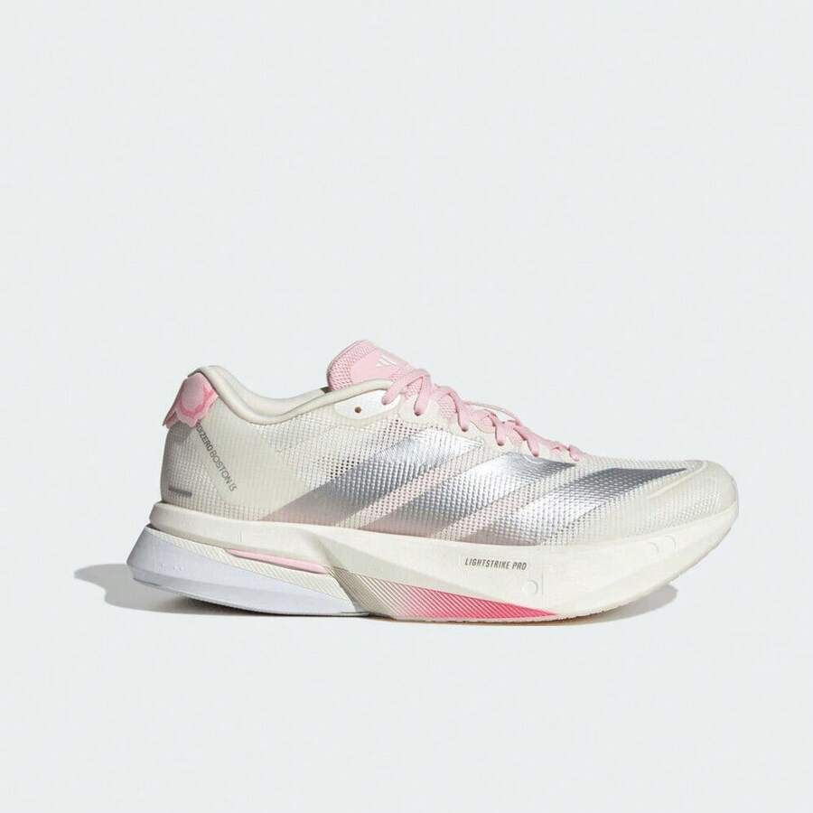 Adidas Women's ADIZERO BOSTON 13 W Running Shoes Low-Top JQ9667 - Pink - View 1