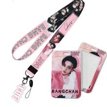 STRAYKID S Long Lanyard Acrylic Pendant With Plastic Pull-Tab Card Holder - Multicolor - View 9