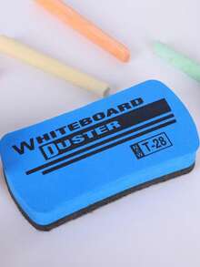 1个黑板擦，动态磁性白板擦，干擦式黑板擦，适用于学生教室和办公室演示用品，多种颜色可选，教室必备，开学必备，白板擦，马克笔擦，粉笔清洁器，黑板擦，学校办公用品，马克笔擦，学习用品 - 彩色 - 查看 9