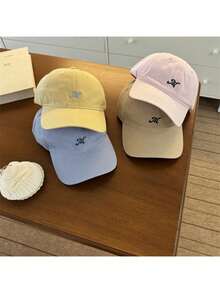 Baseball Caps - Yellow - View 2