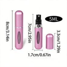 1 Pcs Travel Refillable Atomizer Sprayer For Perfume And Cologne Travel Bottle, Mini Perfume Refillable Bottle Perfect For Pockets - Bạc - Xem 7