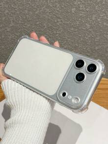 极简透明气囊防摔手机壳，带摄像头保护气囊的透明防摔手机壳，兼容 - 無色 - 查看 12