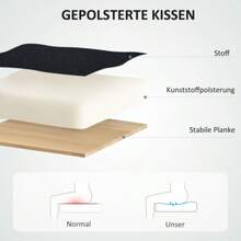 Swivel Office Chair, Adjustable, On Casters, Black - Black - View 6