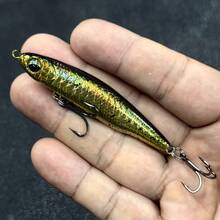 7cm 8g Micro Fishing Lure, Sinking Pencil Fishing Bait, Bionic Fishing Lure - Gold - View 4