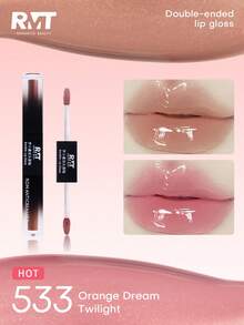 一支浪漫双头唇膏，哑光质地，持久不晕染，适合日常妆容和各种场合，可作为母亲节、情人节或送给姐妹的礼物。 - 彩色 - 查看 5