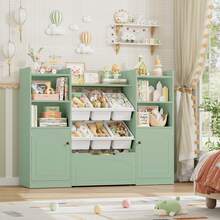 Kids Bookcases, Cabinets & Shelves - màu xanh lá - Xem 2
