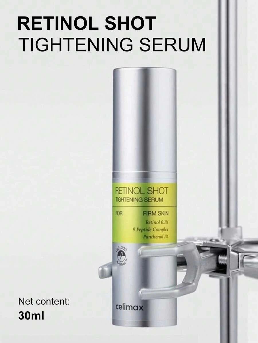 Celimax 维他命视黄醇紧致精华：蕴含纯维他命A视黄醇、胜肽，收缩毛孔，淡化皱纹和细纹，紧致肌肤，抗衰老，令肌肤光滑细腻 30毫升 - 視黃醇緊緻精華﻿ 30ml - 查看 1