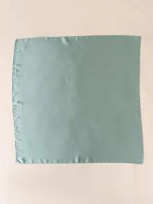 1pc 70cm Women's Solid Color Bandana/Square Scarf, Versatile Accessory For Seasons, Suitable For Beach, Vacation And Daily Life, Adding Highlights To Your Outfit - Ai Lu - View 4