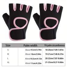 1 Pair Unisex Breathable Fitness Workout Gloves, Suitable For Basketball, Dumbbell, Weightlifting Training, Pull-Up Bar, Cycling, Half Finger Anti-Slip Sports Gloves, Women Gym Gloves, Fitness Accessories, Workout, Gym, Home Exercise, Women Fitness Gloves, Boxing Gloves, Gym Gloves, Men Fitness Gloves