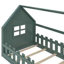 90 * 200 Cm Flat Bed, Folding Bed, Home Plinth - Green - View 3