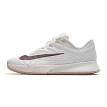 Nike Women's VAPOR PRO Hard Court Tennis Shoes, Lightweight & Cushioned Sports Sneakers - White/Dark Red - View 7