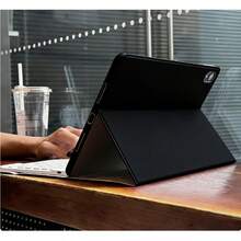 多折叠支撑式键盘保护套，兼容三星 Galaxy Tab S9 2023/A9 Plus 11 英寸/S9 FE 2023/S10 Lite/S11/A11 Plus/S9+/S9 SE 2023/S10+/S10FE+ 系列，以及 iPad 5/6/7/8/9/10 代、Pro 11/13、Air 5/6/7/8/9/11/13 和 MatePad 系列。 - 彩色 - 查看 5