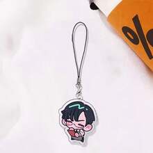 Cartoon Character Shaped Keychain, Cute Q Version Pendant - Multicolor - View 13