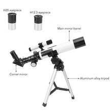 Telescopes For Adults And Children, 40mm Aperture Refracting Astronomical Telescopes And 400mm Portable Telescopes Are The Ideal Gift For Astronomy Beginners And Children.