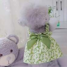 Small Dog Summer Princess Strap Dress, Pet Apparel For Small/Medium Dogs - Multicolor - View 4