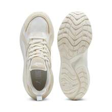 Puma 透气轻便休闲运动鞋，男女通用复古厚底运动鞋 39529507 - 彪馬白-杏仁糖色 - 查看 3