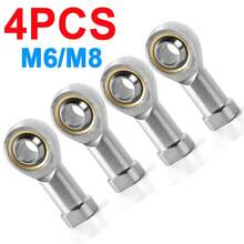 M6 M8 Female Rod End Bearing Rose Joint Right Hand Thread RH New - Silver - View 10