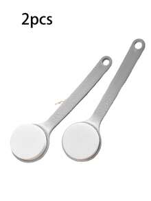 1pc Long Handle Body Lotion Applicator, Back Scrubber, Sponge Pad, Post-Bath Body Lotion Application Tool - Multicolor - View 10