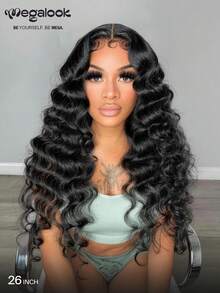 MEGALOOK Human Lace Wigs - SNatural - View 1