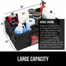 New, Robust Storage Box With Large Capacity, Suitable For Cars Or SUVs; Non-Slip, Waterproof And Foldable. - A - View 8