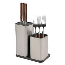 YUNRUX Knife Block, Knife Holder & Roll Bag - 銀色 - 查看 1