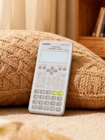 Casio 卡西欧科学计算器，252种功能，自然教科书式显示，高中生和大学生必备的数学办公工具 - FX-82ES Plus