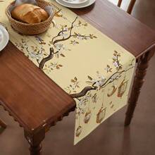 1/4/6 Pcs Ramadan Placemats, Linen Dining Table Mats With Traditional Lantern Pattern, Washable Printed Tablecloths, Surface Protective Pads, Ideal Decor For Holiday Kitchen And Family Gatherings - Multicolor - View 4