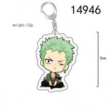 ONE PIECE 1 cái/4 cái Móc khóa acrylic hai mặt cao cấp hình , Roronoa, Zoro, Trafalgar, Law, mặt dây chuyền dễ thương, trong suốt, chống thấm nước, phụ kiện treo túi xách cho ba lô, chìa khóa, trang trí xe hơi, quà tặng cho người hâm mộ, đồ sưu tầm, phong cách Y2K, quà tặng ngày lễ - Nhiều màu - Xem 10