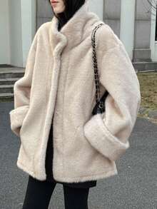 Women Outdoor Fleece - Apricot Tip - View 1