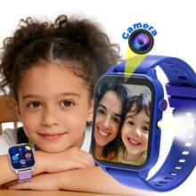 300mAh 2025 New Kids Smart Watch, 18 Fun Games, 1.83" Touch Screen, Ultra-Low Power Chip, Pedometer, Camera, Flashlight, Alarm, Calendar, Countdown, Calculator, Stopwatch - Multicolor - View 2