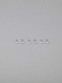 2pcs S925 Sterling Silver Plated Gold Nose Studs, Minimalist Low-Irritation Unisex Mini Piercing Jewelry, Suitable For Daily Wear By Men And Women