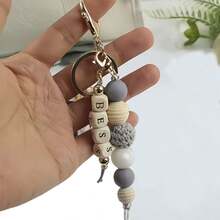 1 pieza Llavero personalizado con nombre, Dije personalizado para bolso, Regalo para días festivos/Día de San Valentín para seres queridos - llavero - Ver 16