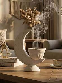 This Resin Incense Burner Features A Simple, Three-Dimensional Geometric Design, Suitable For Home Decor, Holiday Decor, Office Decor, And Aromatherapy. It Also Makes An Ideal Gift For Friends, Ladies, Winter, Or Weddings. - Multicolor - View 8