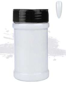 50g 1/96 Inch Fine Glitter Suitable For Cups, Resin Crafts, Slime, Cosmetics, Nail Art, Holiday Decorations Nails - White - View 2