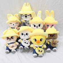 TendenciaStray Kids Figuras Plush Toys, Regalos Para Niños Y FansCalidad premium - Dwaekki - Ver 5