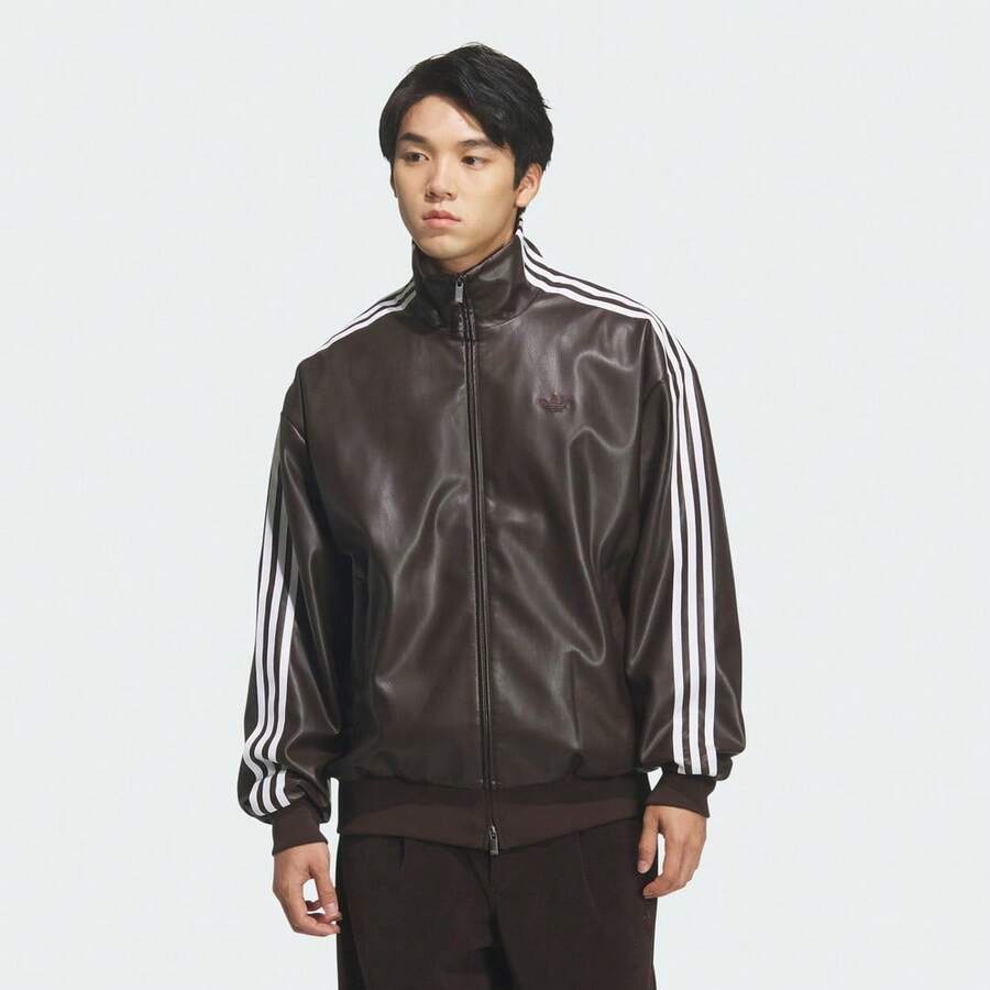Adidas Originals Men's PLEATHER 3S TT Jacket KQ5473