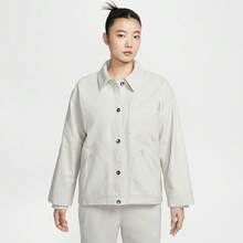 Nike 女士 AS W NSW BARN JKT 无帽梭织夹克 IQ0087-072 - 白色 - 查看 1