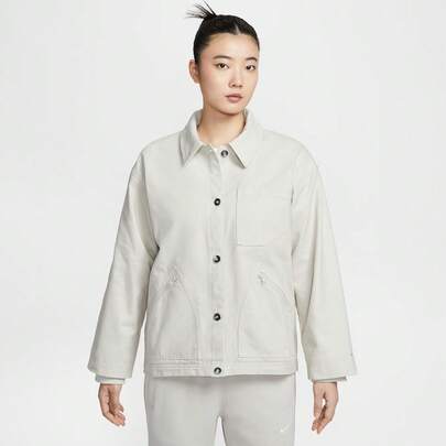 Nike Women's AS W NSW BARN JKT Woven Jacket Without Hood IQ0087-072