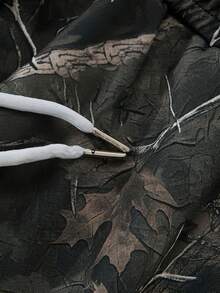 Men's Camouflage Casual Sports Long Pants Thin Loose Comfortable Outdoor Straight Leg Trousers Men All-Season - 軍綠色 - 查看 4